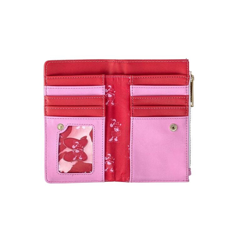 Product Loungefly Disney Minnie Pink Polka Dot Wallet image
