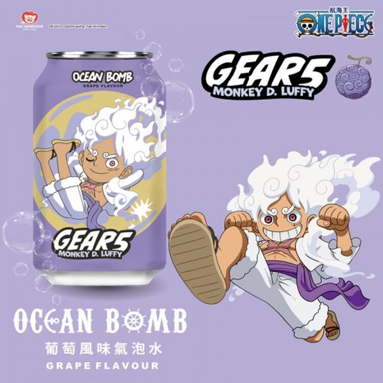 Product One Piece Luffy Gear 5 Monkey D. Luffy Soda Grape image