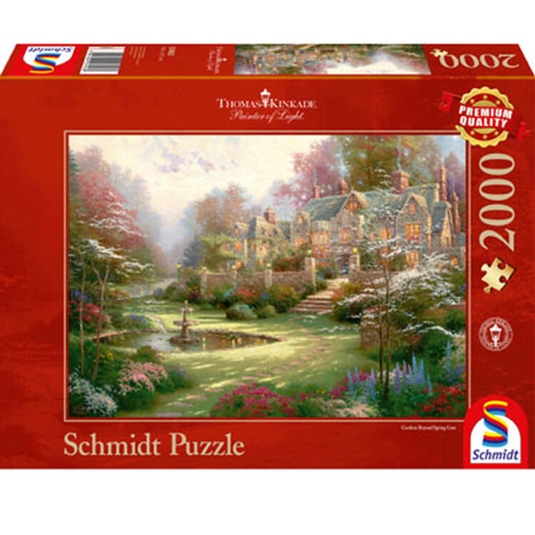 Product Puzzle 57453 Gardens Beyond Spring Gate 2000 Pieces image