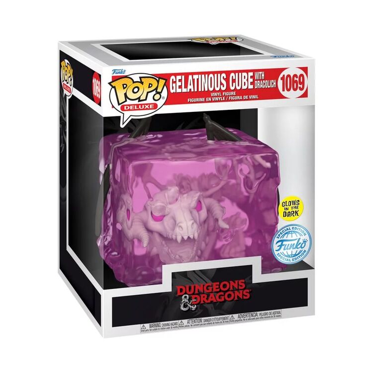 Product Funko Pop! Dungeons & Dragons - Gelatinous Cube with Dracolish (GITD) image