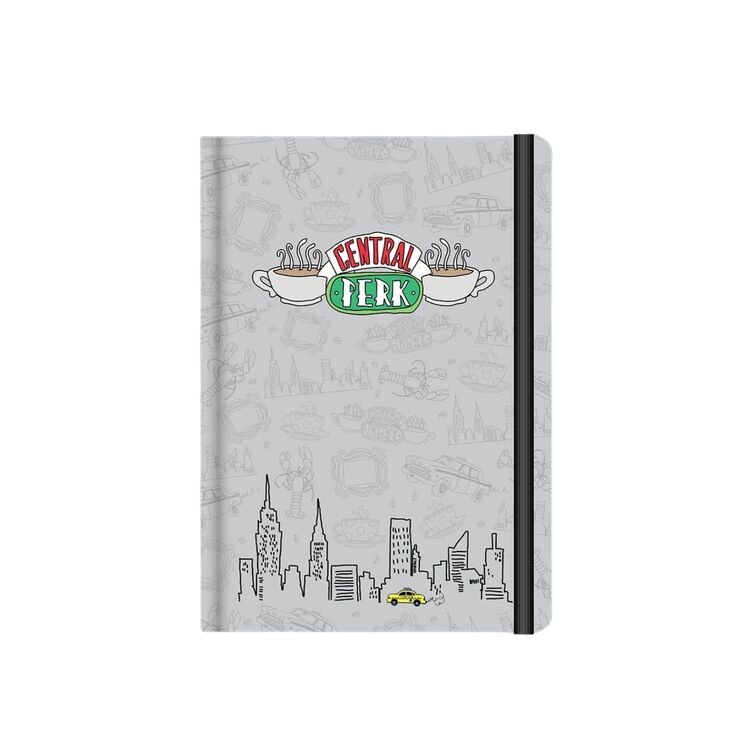 Product Friends A5 Casebound Notebook Grey image