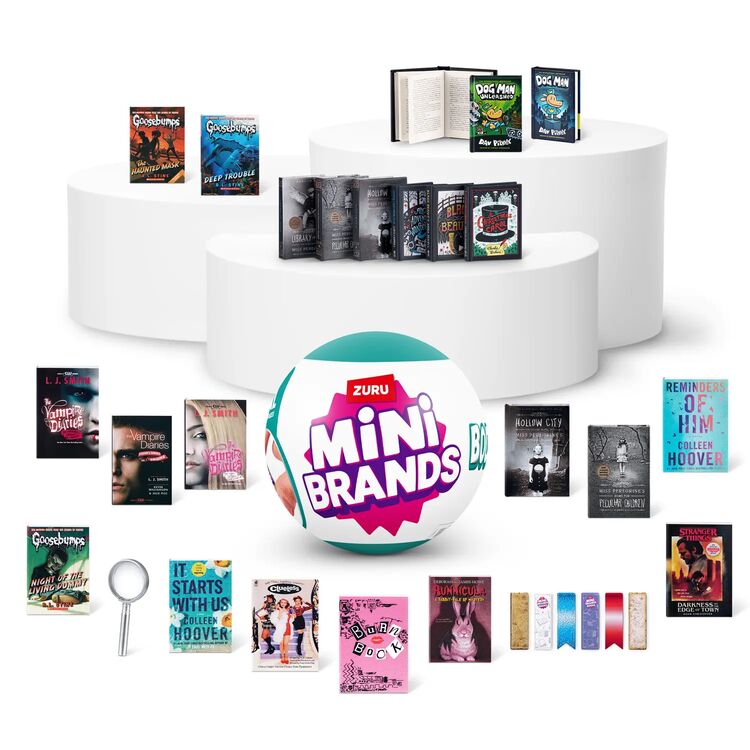 Product Zuru Mini Brands Books Capsule (1pc) (Τυχαία Επιλογή) image