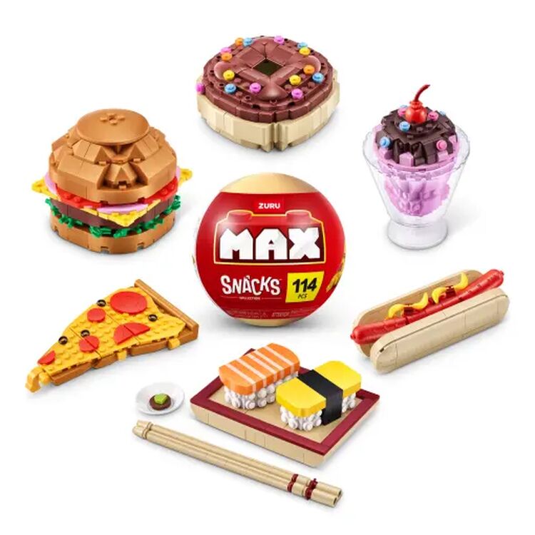Product Zuru Blocks Max Build Snacks Series 1-6 1τμχ Τυχαία Επιλογή image