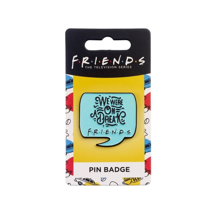 Product Friends We Were On A Break Pin Badge image