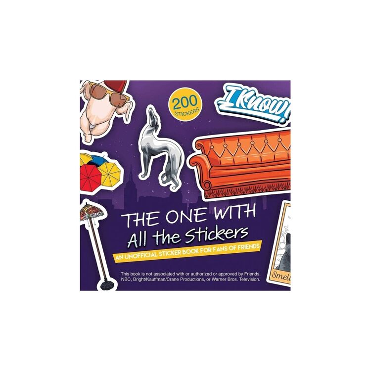 Product Friends The One With All The Stickers : An Unofficial Sticker Book for Fans of Friends image