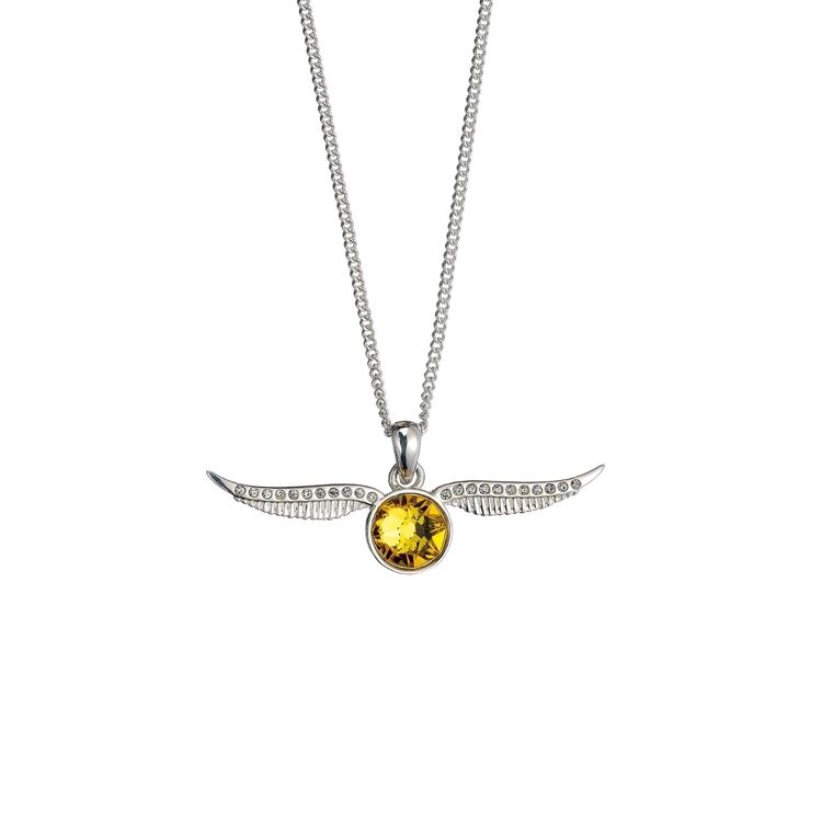 Product Harry Potter Golden Snitch Necklace With Crystals image