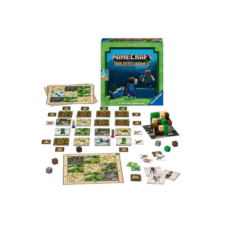 Product Minecraft Builders & Biomes Board Game image