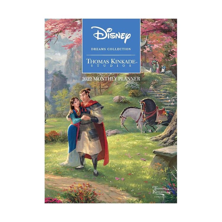 Product Disney Dreams Collection by Thomas Kinkade Studios: 2022 Monthly Pocket Planner Calendar image