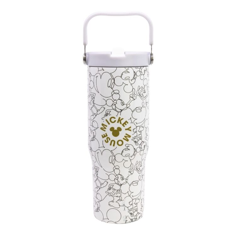 Product Disney Mickey Mouse Signature Insulated Stainless Steel Tubler with Handle image