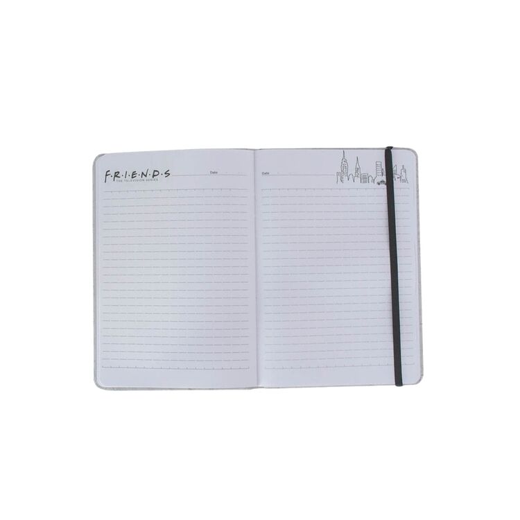 Product Friends A5 Casebound Notebook Grey image