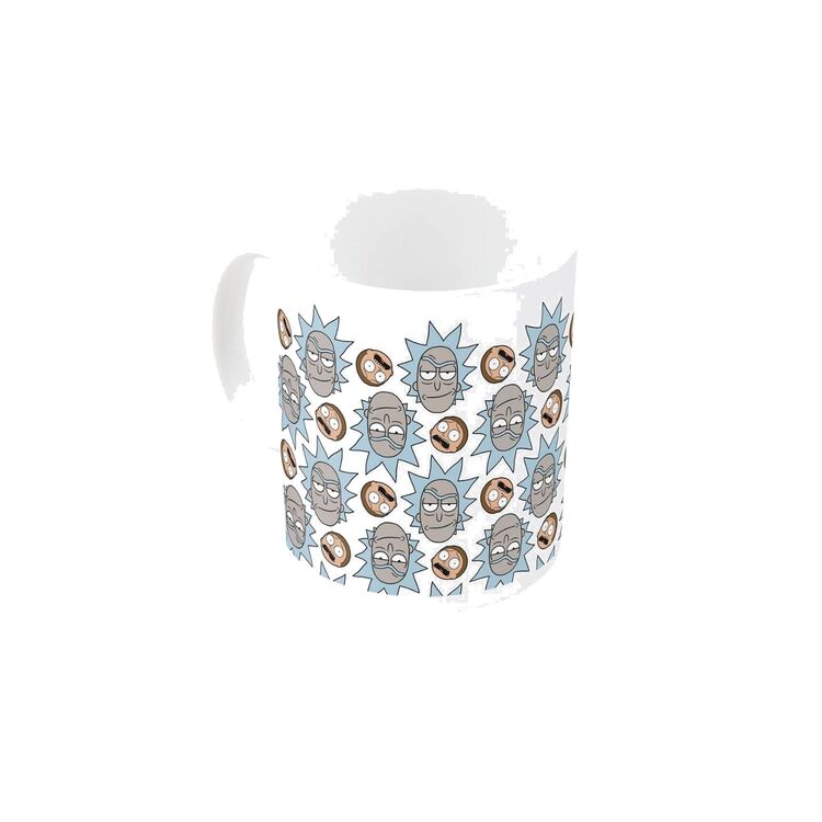 Product Rick and Morty Faces Mug image