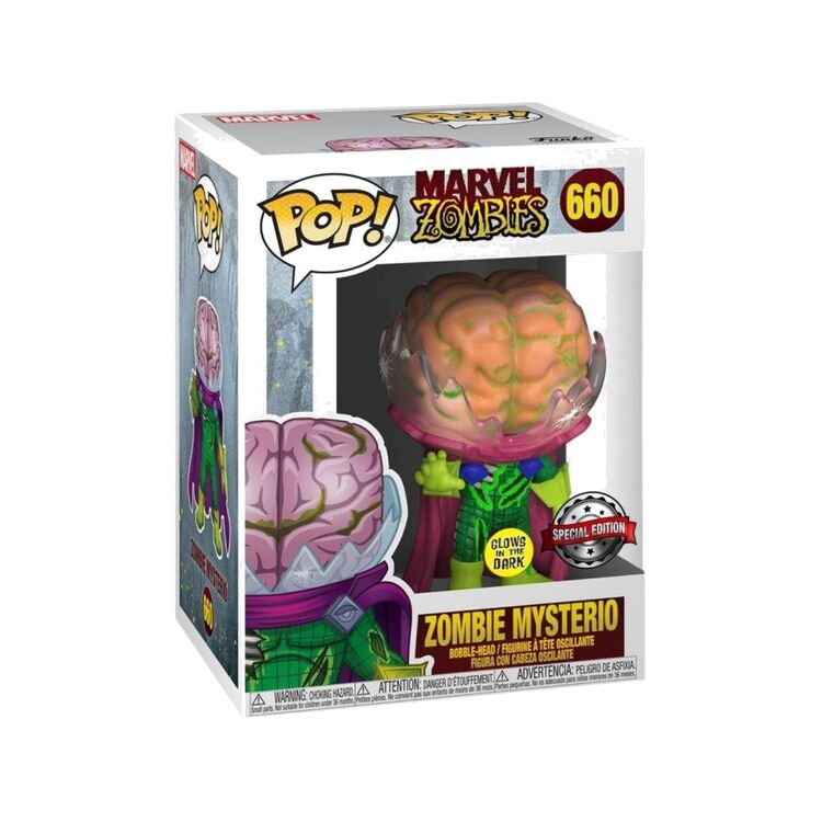 Product Funko Pop! Marvel  Zombie Mysterio (Glows in the Dark) (Special Edition) image