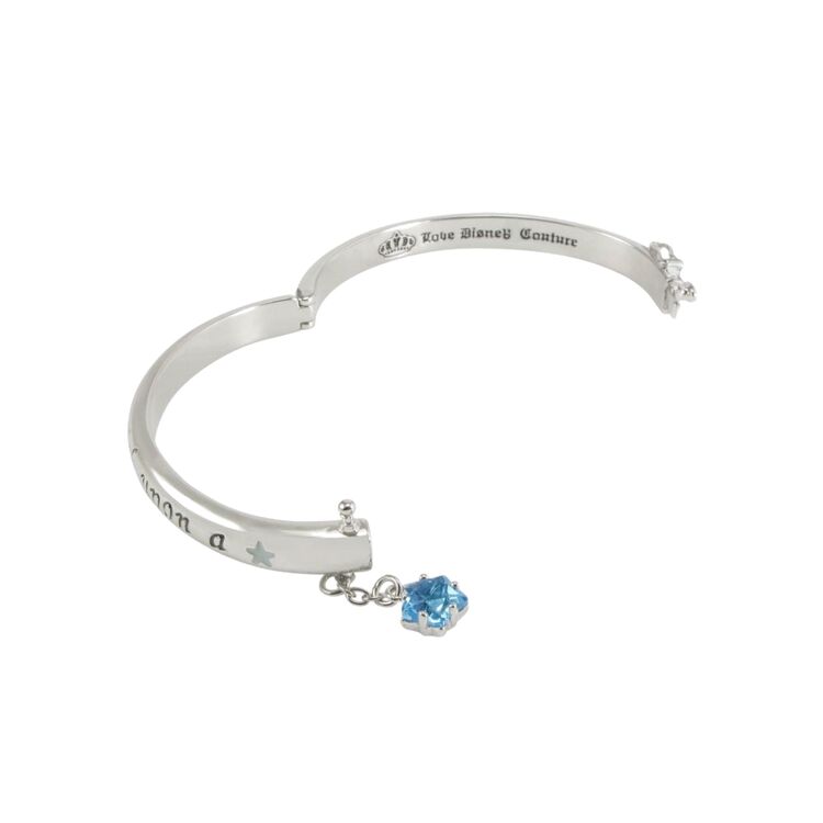 Product Disney Pinocchio White Gold-plated Wish Upon a Star Bangle image