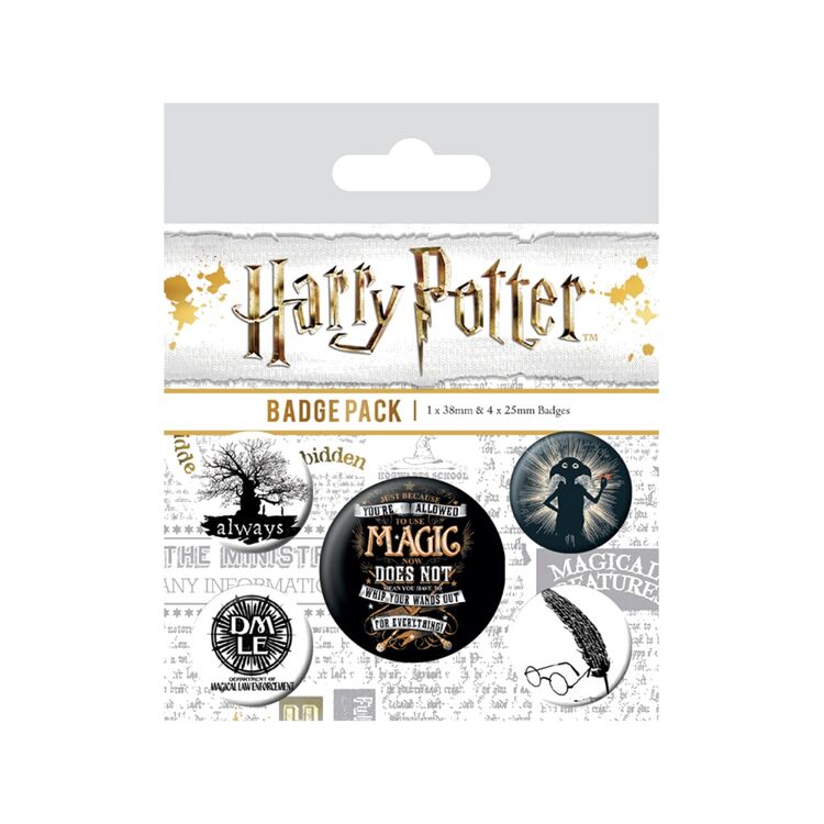 Product Harry Potter Symbols Badge Pack image