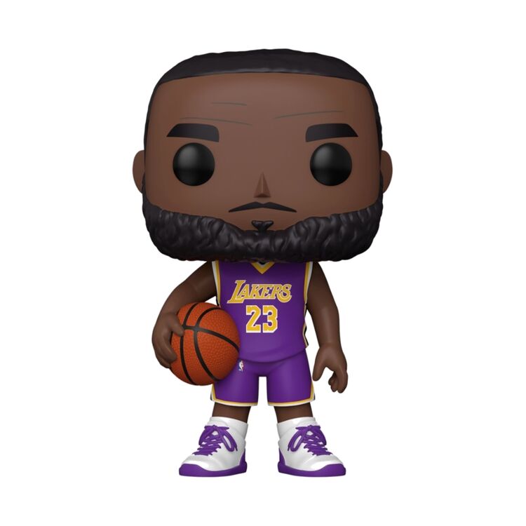 Product Φιγούρα Funko Pop! NBA Lebron James LA Lakers Purple Uniform (10") image
