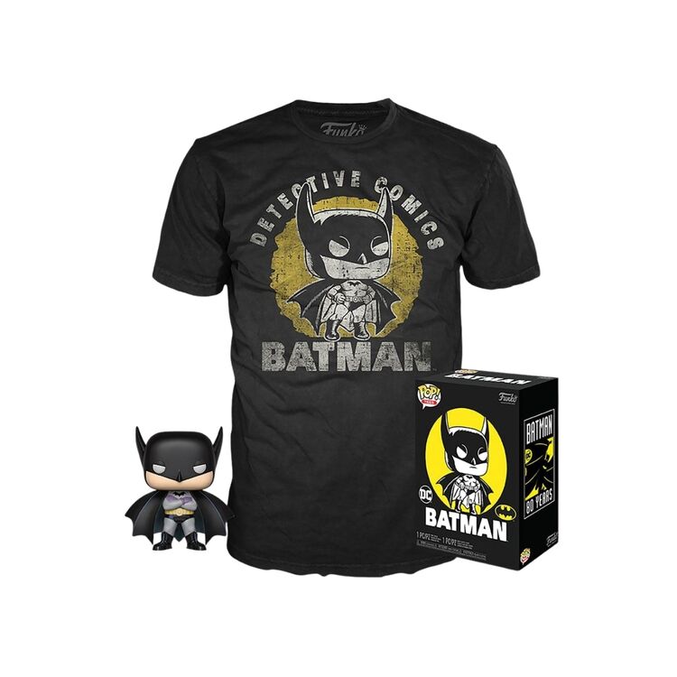 Product DC Comics POP! & Tee Box Batman Sun Faded image