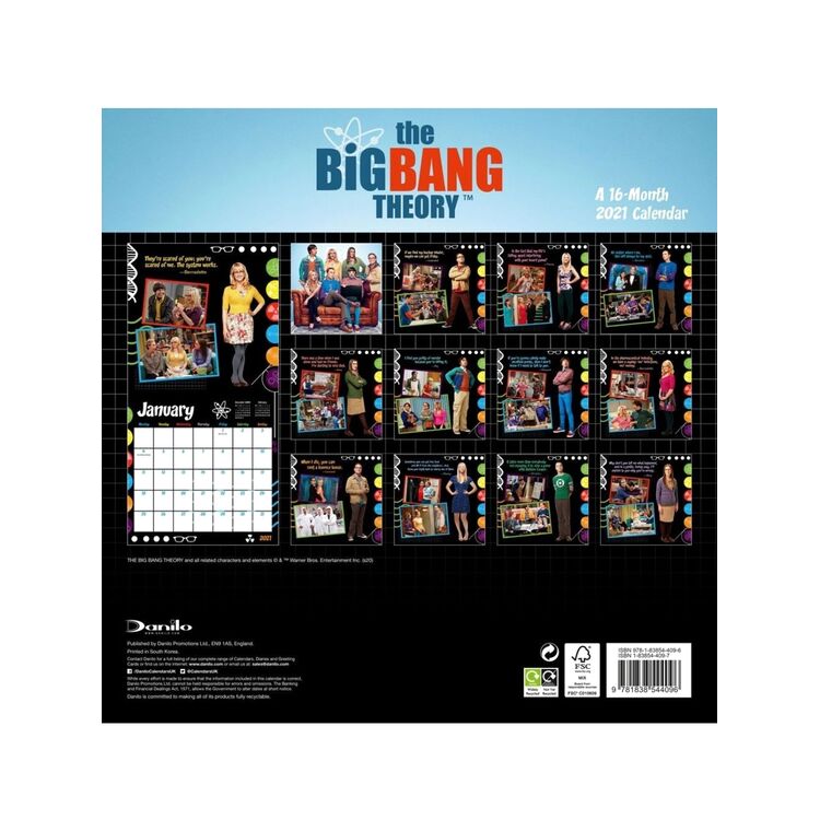 Product The Big Bang Theory Calendar image