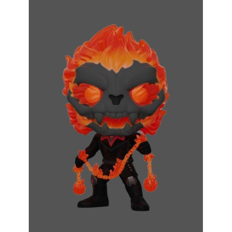 Product Funko Pop! Marvel Infinity Warps Ghost Panther (GITD-Special Edition) image