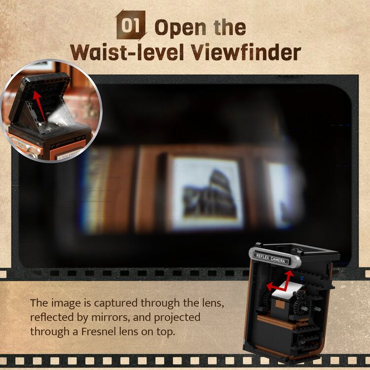 Product Τουβλάκια Pantasy Twin Lens Reflex Camera Building block image