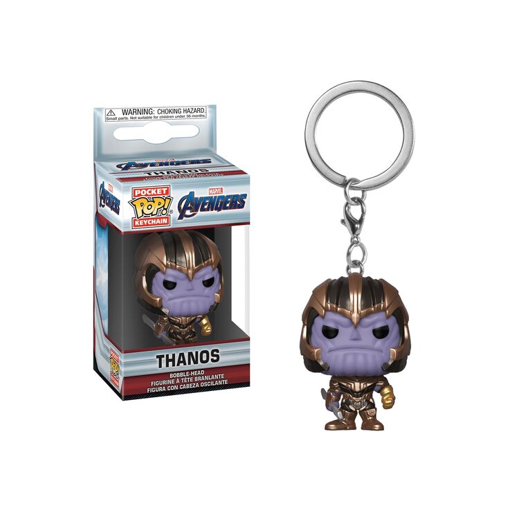 Product Funko Pocket Pop! Avengers End Game Thanos Keychain image