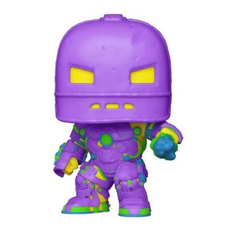 Product Funko Pop! MarvelInfinity Saga  Iron Man Mark 1 (Black Light) (Special Edition) image