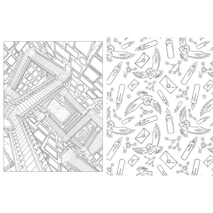 Product Βιβλίο Ζωγραφικής Harry Potter Official image