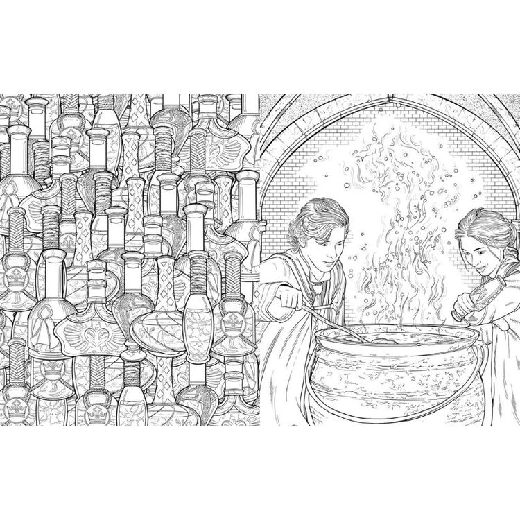 Product Harry Potter Hogwarts Legacy Coloring Book image