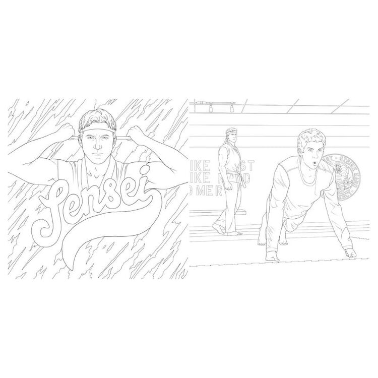 Product Βιβλίο Ζωγραφικής Cobra Kai image