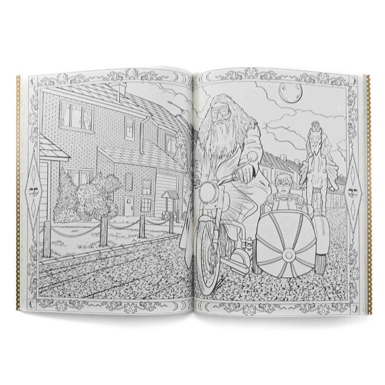 Product Harry Potter Hogwarts Coloring Book image