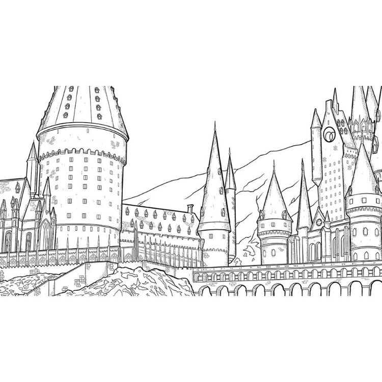 Product Βιβλίο Ζωγραφικής Harry Potter Coloring Wizardy image