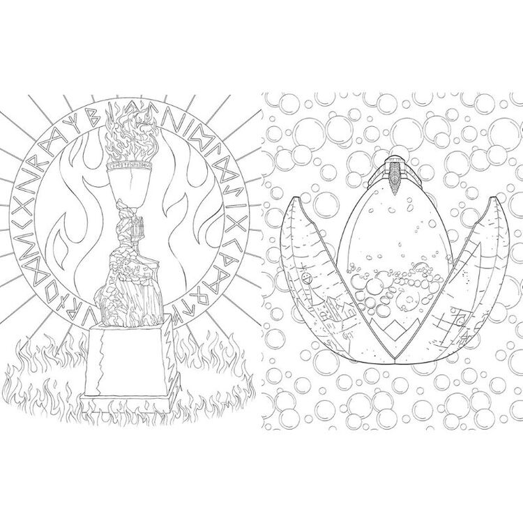 Product Βιβλίο Ζωγραφικής Harry Potter Hufflepuff House Pride The Official Colouring Book image