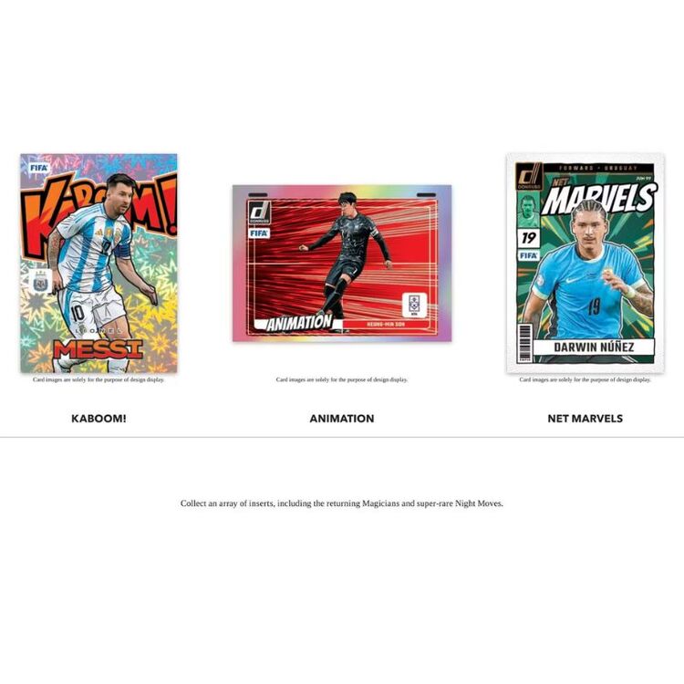 Product Panini 2024-2025 Donrfuss Soccer Hobby Box Blaster Box image