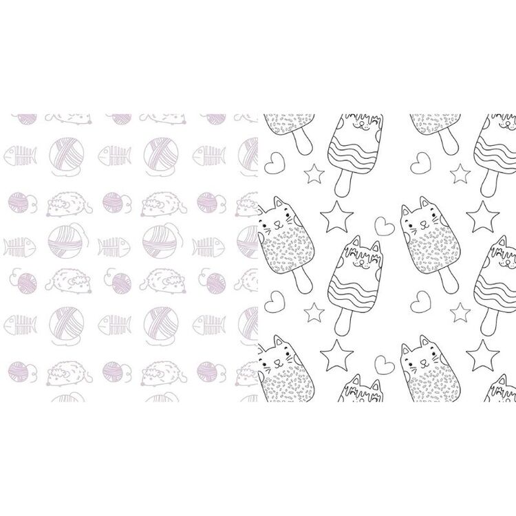 Product Cute Kawaii Coloring Kit: Coloring Book image