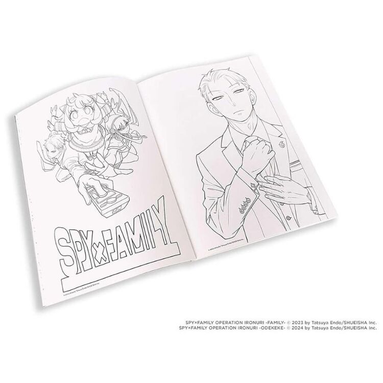 Product Spy X Family Coloring Book image
