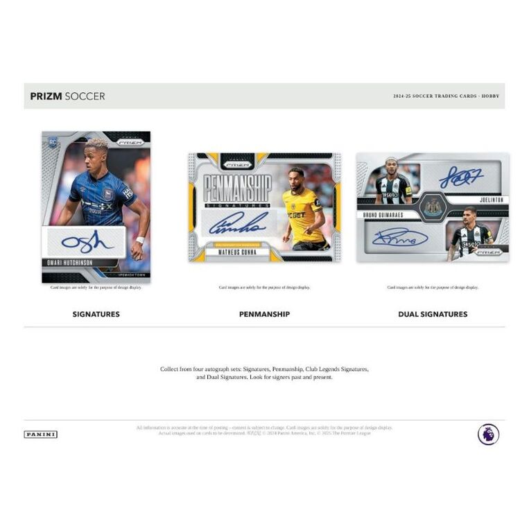 Product Panini Prizm 2024-25 EPL Soccer Hobby Box image