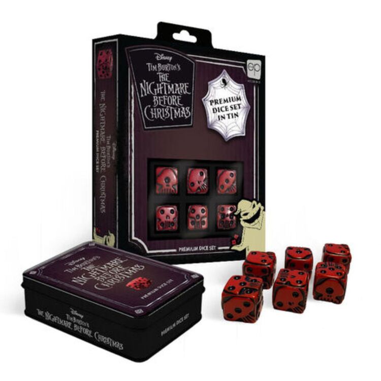 Product Disney Tim Burton's The Nightmare Before Christmas Premium Dice Set image