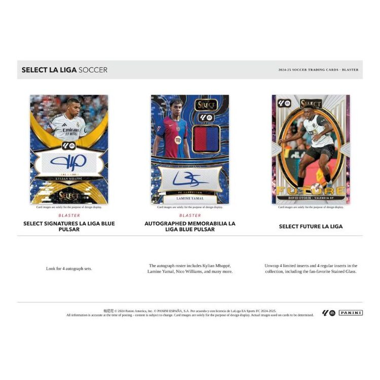 Product 2024-2025 Select La Liga Soccer Blaster Box image