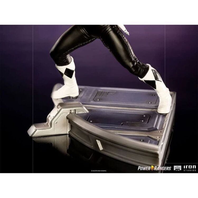 Product Iron Studios BDS: Power Rangers - Black Ranger Art Scale Statue (1/10) (POWRAN46221-10) image