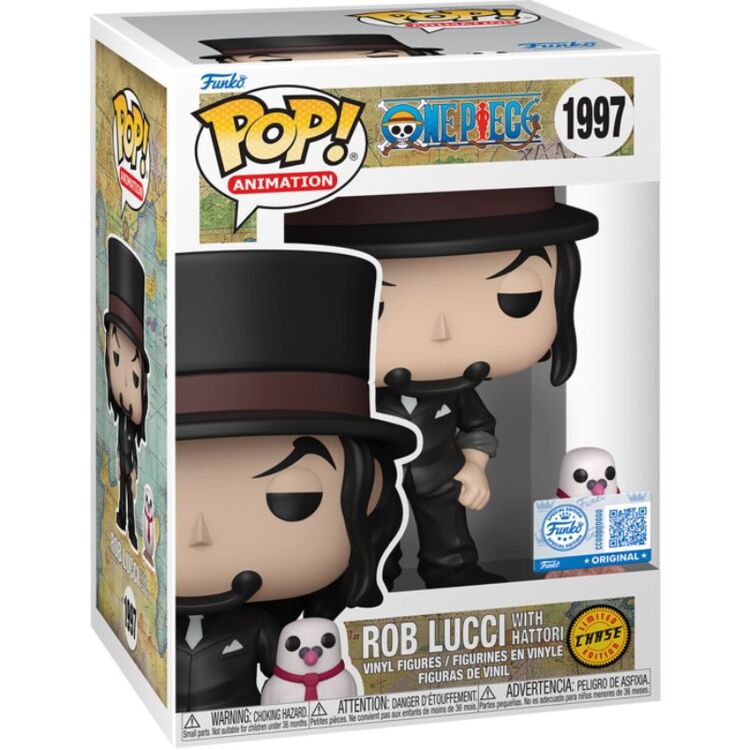 Product Φιγούρα Funko Pop! One Piece - Rob Lucci with Hattori (Special Edition) (Chase is Possible) image