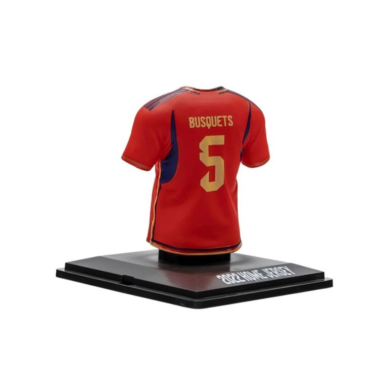 Product Φιγούρα Ρέπλικα FanCollex: MyJersey - Spain Home 2022 European Championship Sergio Busquets (06MY00003) image