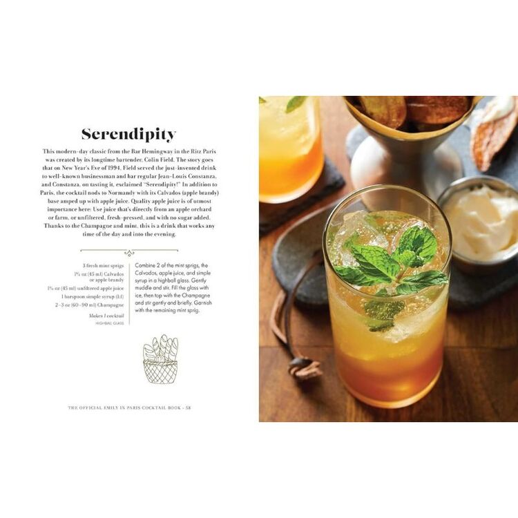 Product Emily in Paris Cocktail Book image