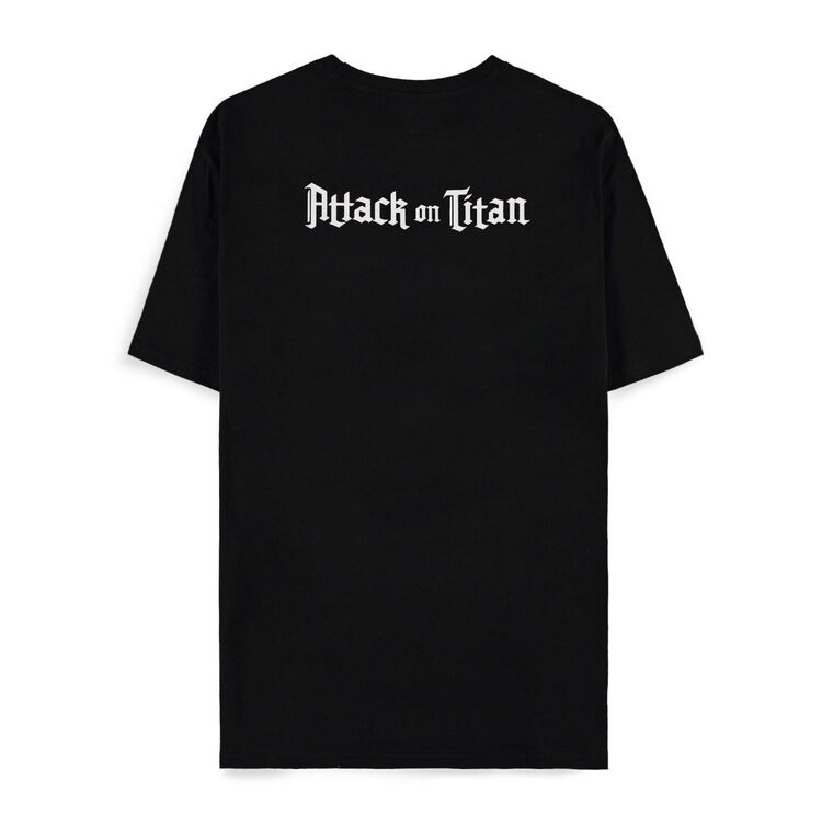Product Attack On Titan Logo Black T-shirt image