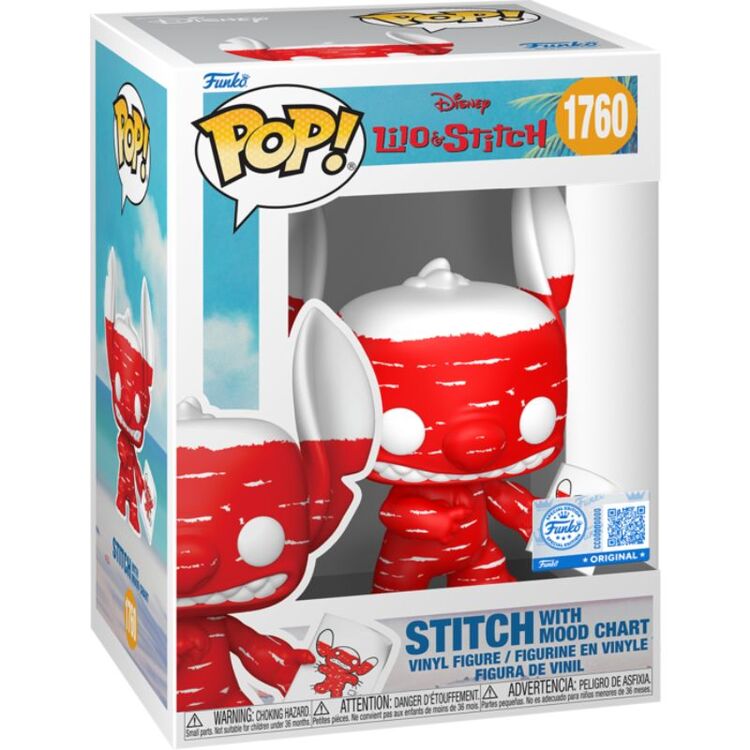 Product Funko Pop! Lilo & Stitch - Stitch with Mood Chart (Deco) (Special Edition) image
