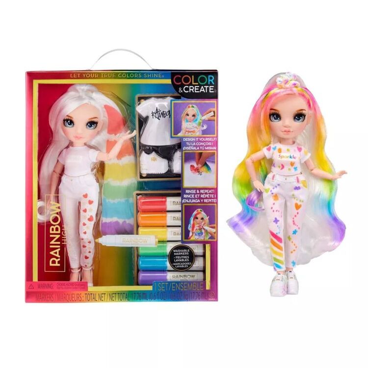 Product MGA Rainbow High: Doll Set Ζωγραφίζω (Μπλε Μάτια) (594123EUC) image