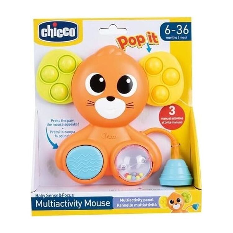 Product Βρεφικό Παιχνίδι Chicco Baby Sense & Focus: Multiactivity Mouse (Y02-11822-00) image