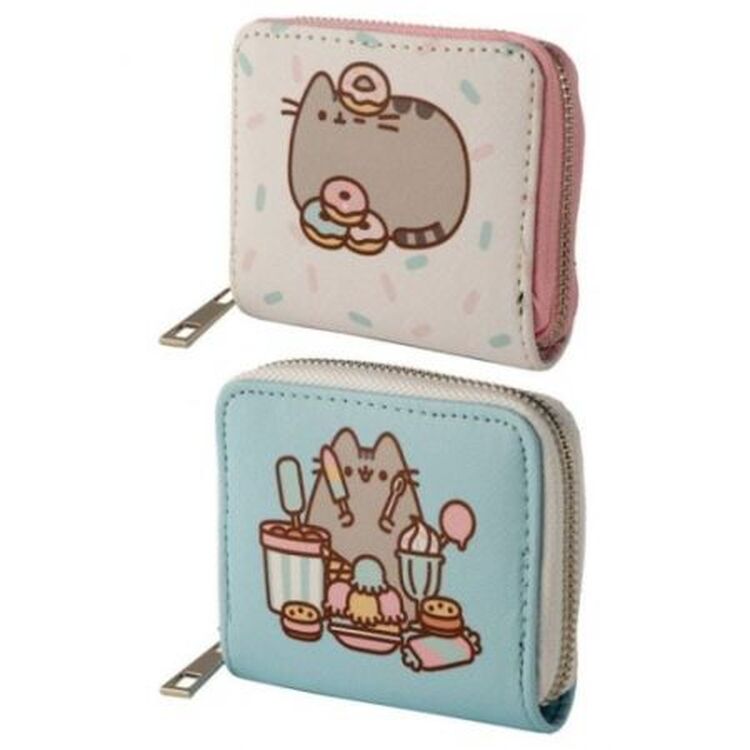 Product Pusheen Foodie Cat Zip Around Small Wallet Purse image