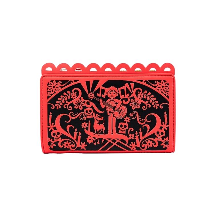 Product Loungefly Pixar Coco Party Flags Wallet image