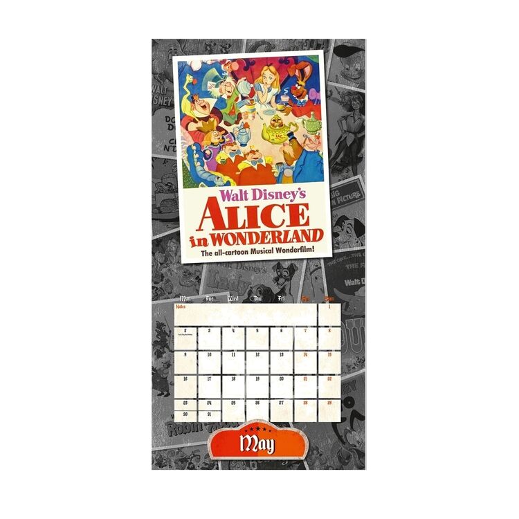 Product Ημερολόγιο Disney Vintage Posters Square 2022 image