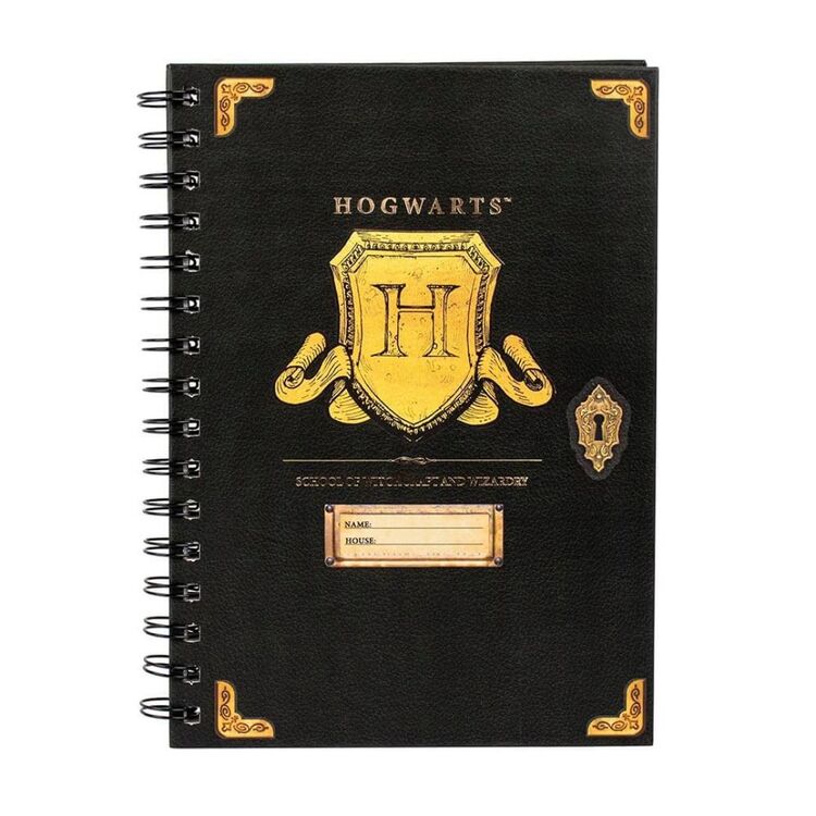Product Harry Potter A5 Wiro Notebook Hogwarts Shield image