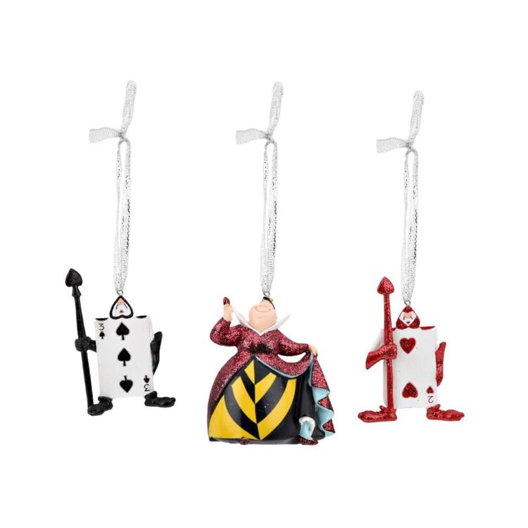 Product Disney Set of 3 Alice In Wonderland Hanging Decoration image